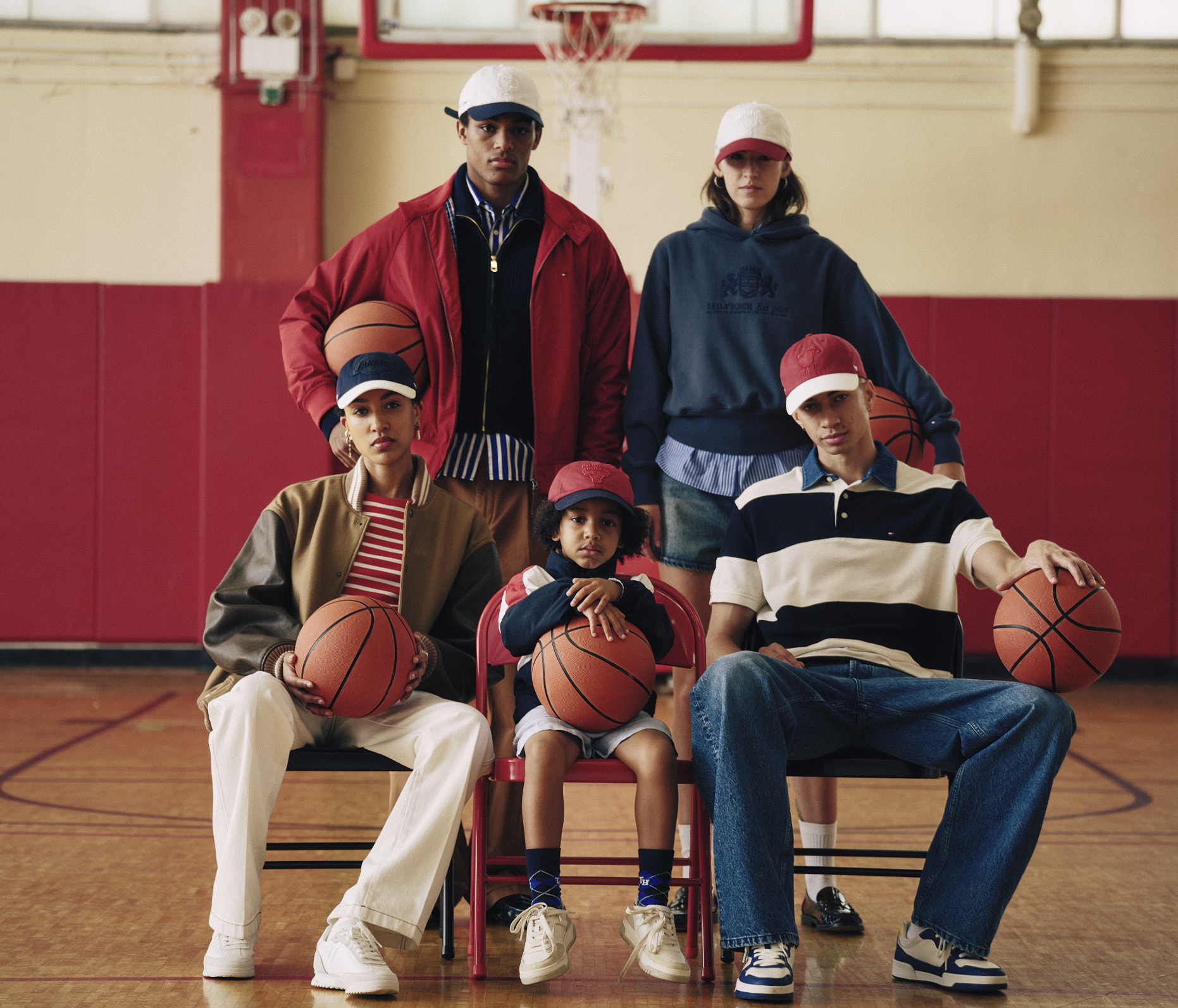 Tommy Hilfiger And ’47 Collaborate On NBA Basketball Caps Collection