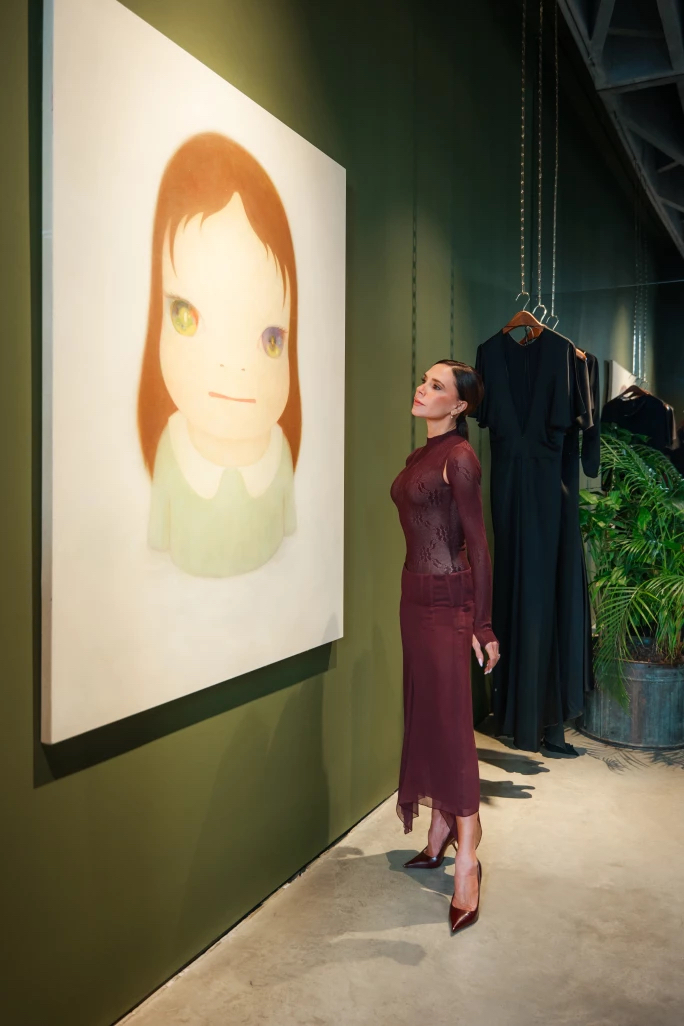 Sotheby's is presenting an exhibition curated by fashion designer Victoria Beckham