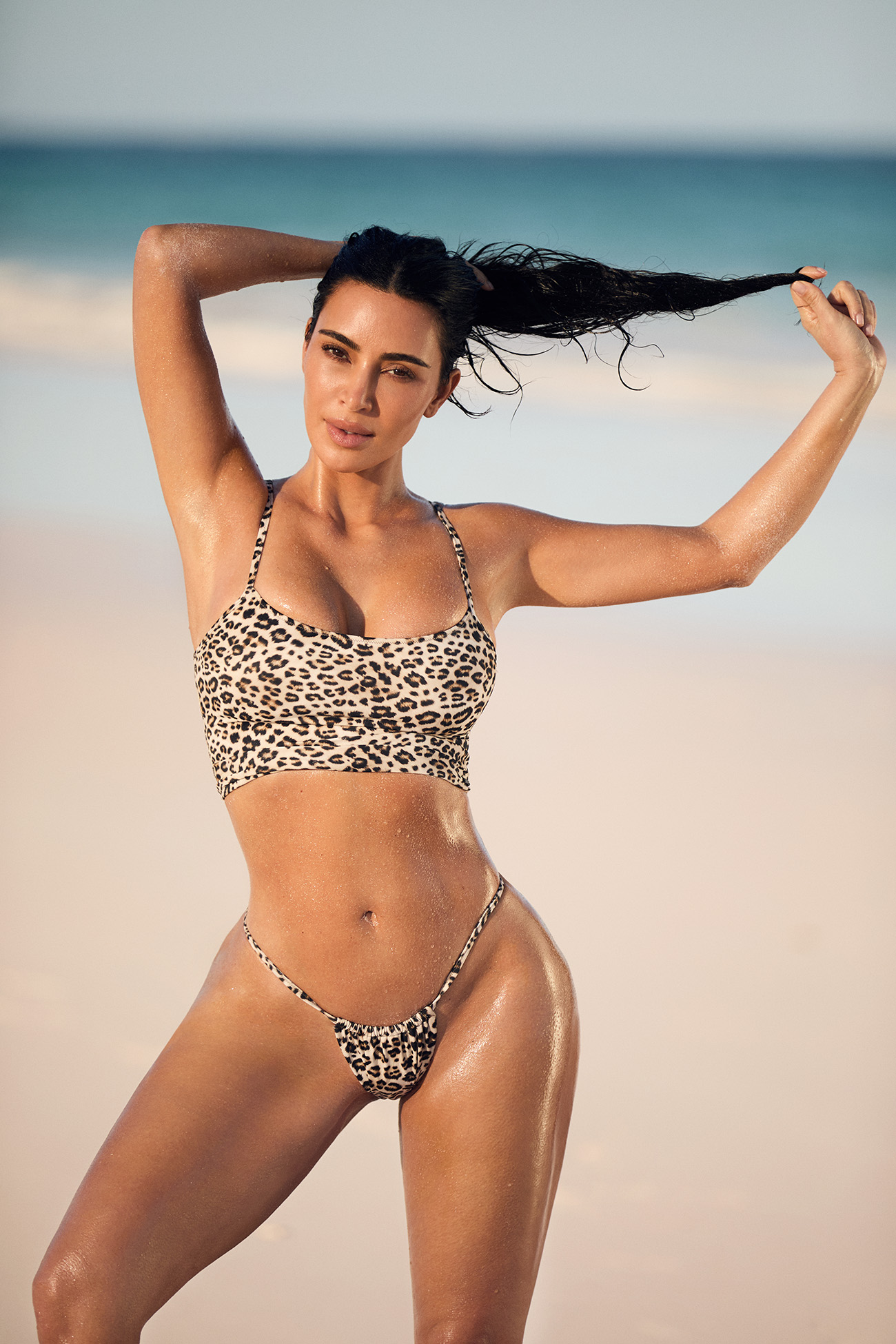 Kim Kardashian Launches SKIMS Swimwear Collection