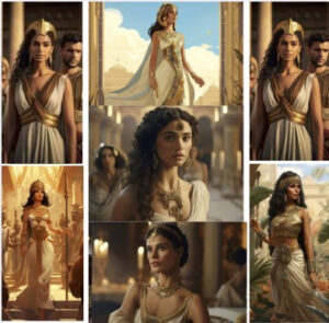 Divine Drapery – Egyptian Elegance (3100-30 BCE)